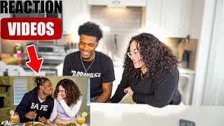 REACTING TO OUR FIRST VIDEO EVER TOGETHER!!! **CUTE REACTION**