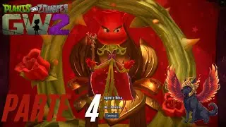 PvZ Garden Warfare 2 | Gameplay Español Parte 4: ¡CONOCEMOS AL AGENTE ROSA! 🌹