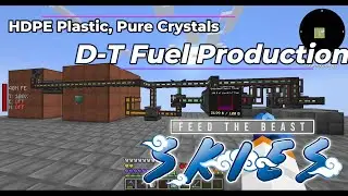 FTB Skies EP25 HDPE Plastic, Pure Crystals, and D-T Fuel Production