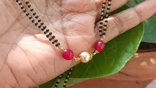 Creation Tricks is live lo ee Black beads making chesanu