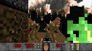 Doom II - Hell On Earth - Map 13 - Downtown