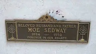 Moe Sedway Grave Beth Olam Hollywood Forever Cemetery Los Angeles California USA May 1, 2023