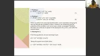 Harmonic oscillator in action angle variable