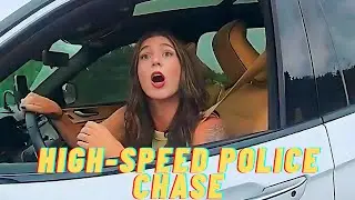 Police Bodycam | Suspects with Active Warrants Flee Traffic Stop, Trigger Multi-County High-Speed