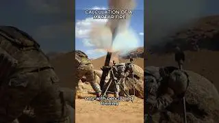 How to Calculate a Mortar Fire 🎯 Manual Fire Direction Explained #shorts #history #military #facts