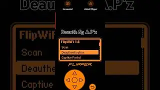 FlipWiFi 1.6 allows 5G deauth attack! #flipperzero #cybersecurity #pentesting #ethicalhacking #cat