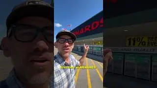 First Time at Menards