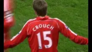 Peter Crouch get red card for crazy tackle