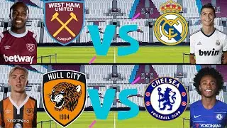 fifa 17 west ham vs real madrid hull city vs chelsea