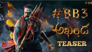 Balakrishna boyapati ,akhanda, movi tiser