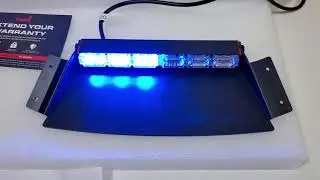 Brand New!! Feniex Quad 2X Dashlight Demo Patterns and Functions
