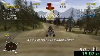 Speedrun: ATV Offroad Fury 2-Amateur Enduro (Expert) [WR] [27m 52.73s]
