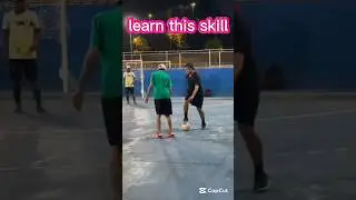 learn this skill 👍⚽🔥 #learnfootball #skilltutorial #hawtofootball#footballdrills