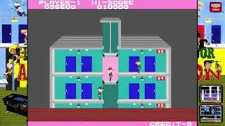 [TAS] Elevator Action (ARCADE) '1 LOOP' in 08:04 / Production 2023
