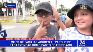 Parque de las Leyendas se prepara para recibir más de 100 mil visitantes por feriado de Año Nuevo