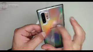 ESR Mimic Series Compatible with Galaxy Note 10 Plus Case, 9H Tempered test