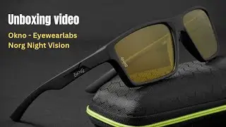 Okno eyewaerlabs norg yellow night driving glass unboxing video #okno #eyewaerlabs #norg 