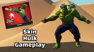 Skin Hulk (Hulk Pack) Pack Hulk Gameplay Fortnite
