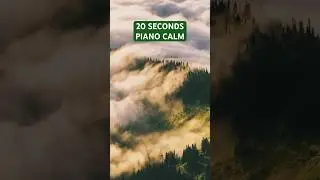 20 Seconds of Morning Calm | Sunrise Clouds in the Mountains #Shorts