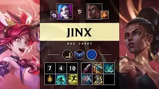 Jinx ADC vs Mel - EUW Diamond Patch 25.14