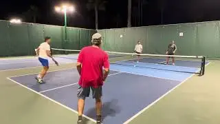 Tuesday night Pickleball 11/19/24 Maleke/Dennis vs Bryan/RyanR