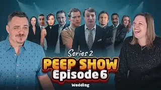 PEEP SHOW + A WEDDING = PURE CRINGE 😬💍 |  Americans React to Peep Show S2E6