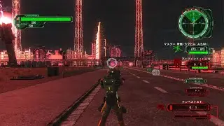 地球防衛軍６_DLC 2-33ミッドナイトバトルINF初期体力エアレイダー(移動禁止縛り)