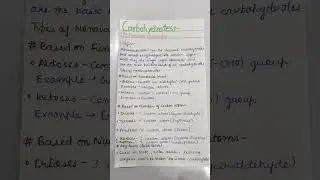 Monosaccharides|Definition&Types#Monosaccharides#Carbohydrates#BSc5thsem#Biochemistry#TriBioClasses