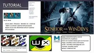 PROPAGANDA DICAS 1808 PRIVADA WINDEV 23 ACBR 80 MDFE 11 infCIOT