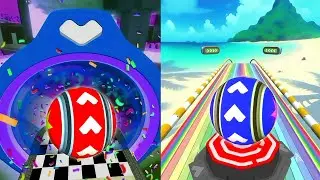 🔴⭐🔵Rolling Ball Sky Adventure Vs Reversed Gameplay SpeedRun Walk-through Level 119