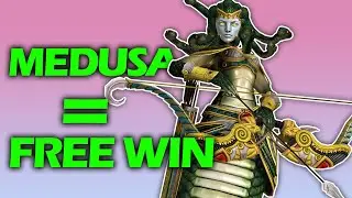 Smite: Medusa Forces Surrenders! Cecidet