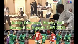R&eacute;action Pr&eacute;sident Diomaye, Macky Sall Etc... Senegal vs &Eacute;gypte