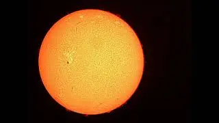Sun through Lunt 40mm Telescope