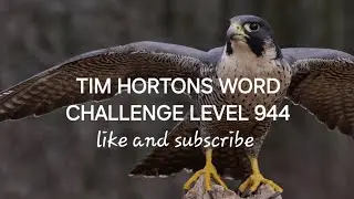 Tim Hortons Word Challenge Level 944 #timhortons #free #newvideo #subscribe