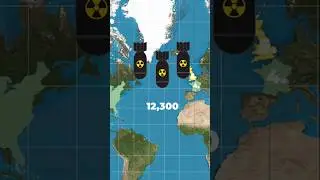 Top 9 Countries with the Most Atomic Bombs in 2025 #america #usa #india #pakistan #nucleararms