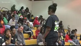 Dooly County students hold 'Cure for Christmas' rally