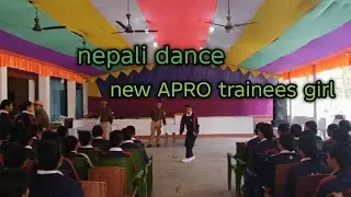 Nepali dance / New APRO trainees girl ✅ new year celebration ✅ 28th APBN 