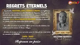 Hommage &agrave; OSIRIS Ulrich MALOUMBI KIBANGOU,  DATE DE L'INHUMATION