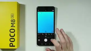 POCO M8 5G: Как использовать профессиональный режим