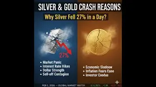 Silver & Gold Crash Reasons | Why Silver Fall 27% in 1 Day?