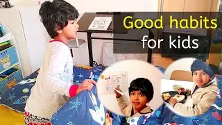 Kids daily habit tracker|The best way to teach good habits for children|morning routine for kids