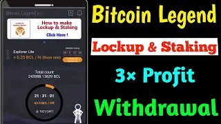 Bitcoin Legend Good Update 🔴 | Lockup & Staking Update | Bitcoin Legend | Bcl Token