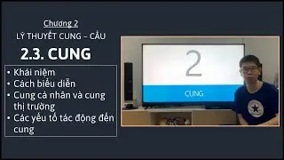 Kinh tế vi mô 1 - Chương 2 - 2.3. Cung