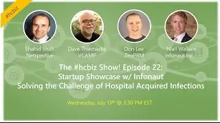 The #hcbiz Show! Episode 22: Solving the Challenge of Hospital-Acquired Infections
