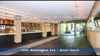 Retail & Restaurant Feature leading with Canvas in Miami, Florida