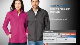Port Authority&reg; Zephyr Full-Zip Jacket. J344