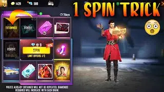 Free Fire New K Character - Got 1 Spin New Faded Wheel Trick