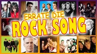 Errate den RockSong - Die Beliebtesten Rock Hits Musik Quiz