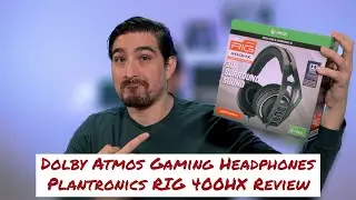 Dolby Atmos Gaming Headphones Plantronics RIG 400HX Review