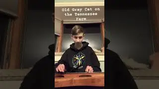 Playing &ldquo;Old Gray Cat on the Tennessee Farm&rdquo; on my mountain dulcimer